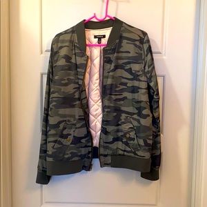TORRID Camo Bomber Jacket